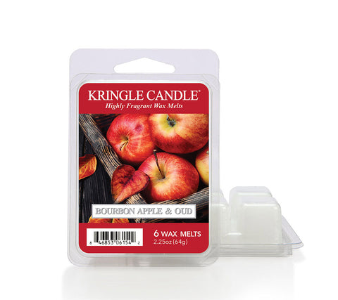 Kringle Candle – Bourbon Apple & Oud – Waxmelt – 64g