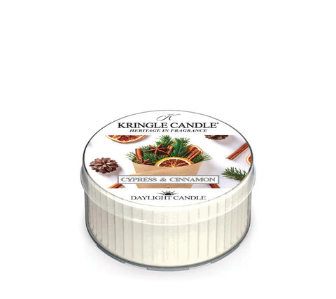 Kringle Candle - Cypress & Cinnamon - Daylight - 42g