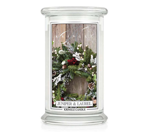 Kringle Candle - Juniper & Laurel - Duftkerze - 624g