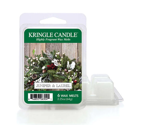 Kringle Candle - Juniper & Laurel - Waxmelt - 64g