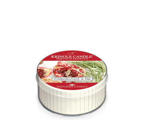 Kringle Candle - Pomegranate & Fir - Daylight - 42g