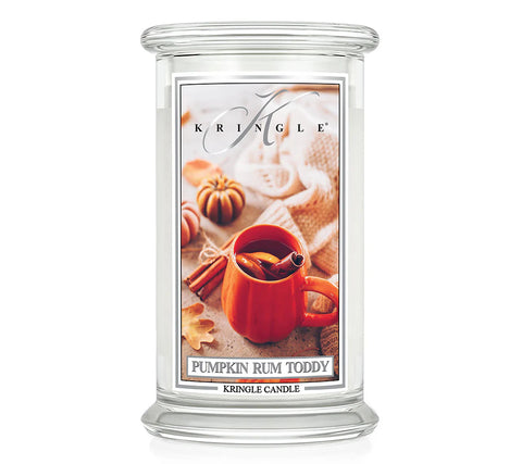 Kringle Candle - Pumpkin Rum Toddy - Duftkerze - 624g