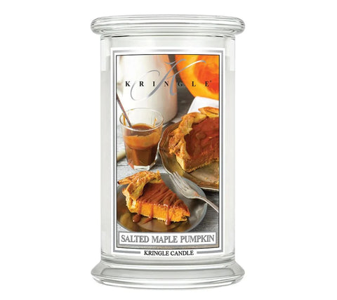Kringle Candle - Salted Maple Pumpkin - Duftkerze - 624g