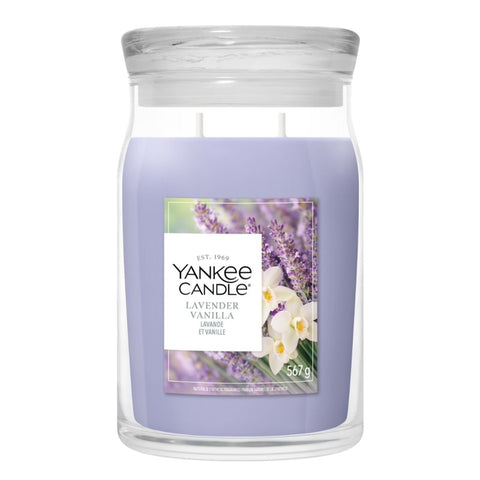Yankee Candle - Lavender Vanilla - Signature 2 Docht Duftkerze - 567g