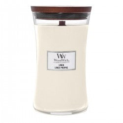 WoodWick - Linen - Duftkerze