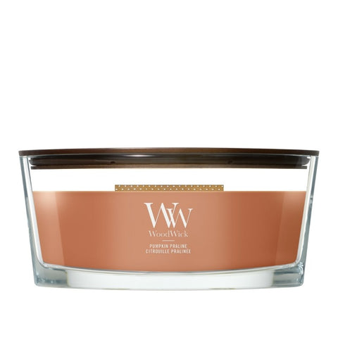 WoodWick – Pumpkin Praline – Ellipse – 454g – Neues Design