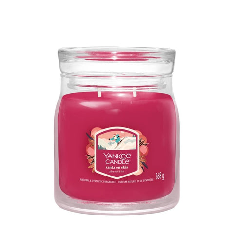 Yankee Candle - Santa on Skis - Signature 2 Docht Duftkerze - 368g