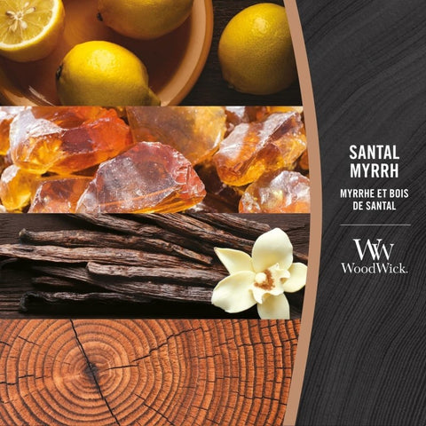 WoodWick - Santal Myrrh - Ellipse - 454g