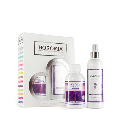 Horomia - Aromatic Lavender - Geschenkset - Wäscheparfüm & Textilspray - 250ml
