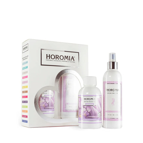 Horomia - Brezza di Primavera - Geschenkset - Wäscheparfüm & Textilspray - 250ml