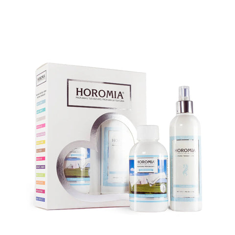 Horomia - Fresh Cotton - Geschenkset - Wäscheparfüm & Textilspray - 250ml