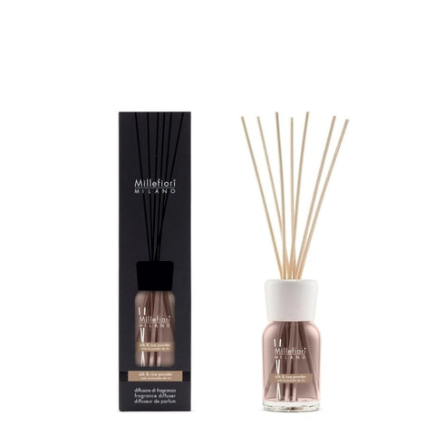 Millefiori Milano - Silk & Rice Powder - Reed Diffuser