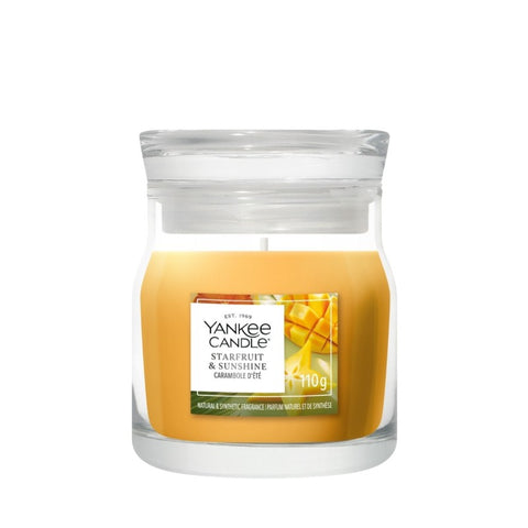 Yankee Candle - Starfruit & Sunshine - Signature Duftkerze - 110g