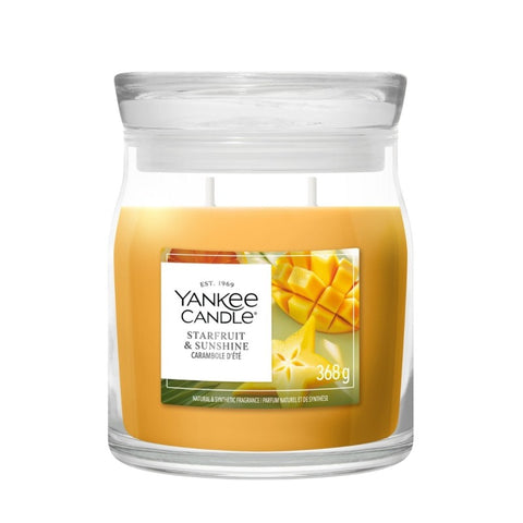 Yankee Candle - Starfruit & Sunshine - Signature 2 Docht Duftkerze - 368g