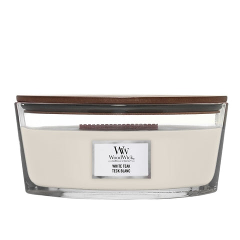 WoodWick - White Teak - Ellipse - 454g