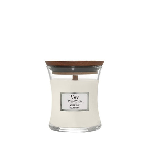 WoodWick - White Teak - Duftkerze