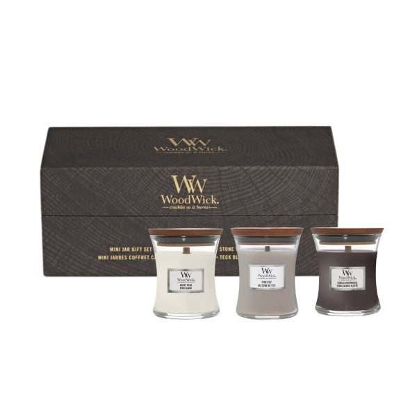 WoodWick - Geschenkset Holzig